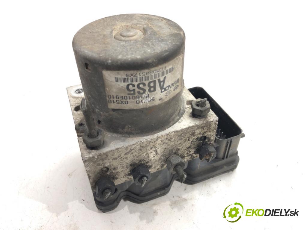 HYUNDAI i10 I (PA) 2007 - 2022    1.2 57 kW [78 KM] benzyna 2008 - 2011  Pumpa ABS 58910-0X510 (Pumpy ABS)