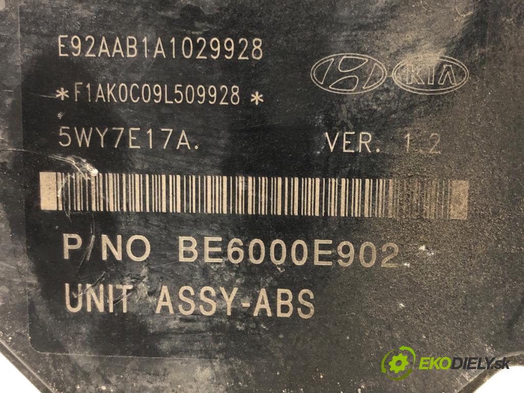 HYUNDAI i10 I (PA) 2007 - 2022    1.2 57 kW [78 KM] benzyna 2008 - 2011  Pumpa ABS 58910-0X510 (Pumpy ABS)