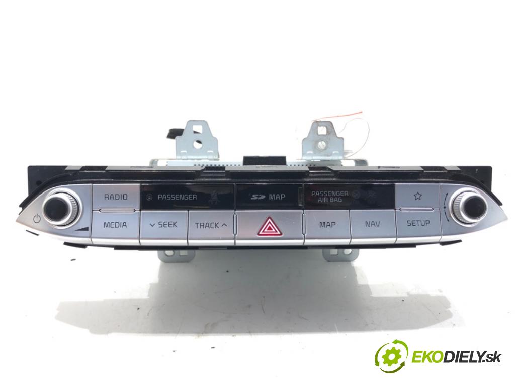 KIA STINGER (CK) 2017 - 2022    3.3 T-GDi 4WD 272 kW [370 KM] benzyna 2017 - 2022  RADIO Navigácia 96560-J5450 (Audio zariadenia)