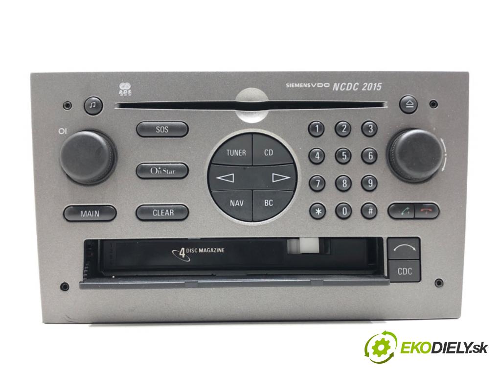 OPEL SIGNUM liftback (Z03) 2003 - 2008    2.2 direct (F48) 114 kW [155 KM] benzyna 2003 - 2008  RADIO 93176927 (Audio zariadenia)