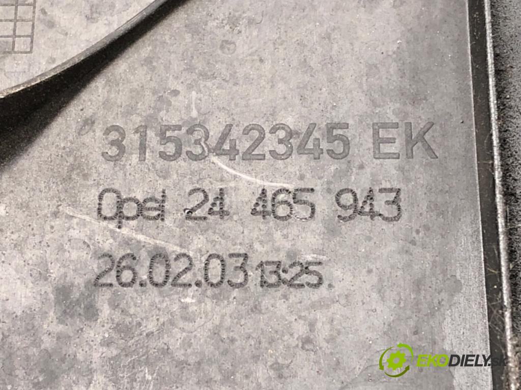 OPEL SIGNUM liftback (Z03) 2003 - 2008    2.2 direct (F48) 114 kW [155 KM] benzyna 2003 - 2008  kryt motora 24465943 (Kryty motora)