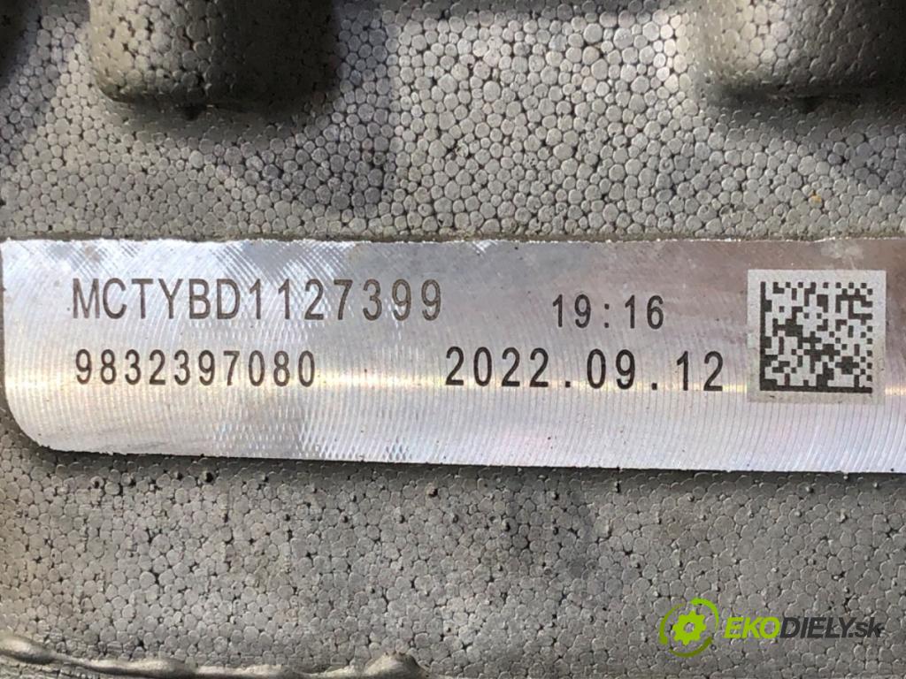 CITROEN C4 III (BA_, BB_, BC_) 2020 - 2022    1.2 PureTech 130 (BAHNSA, BAHNSB) 96 kW [130 KM] benzyna 2020 - 2022  Hlava valcov 9832397080 (Hlavy valcov)