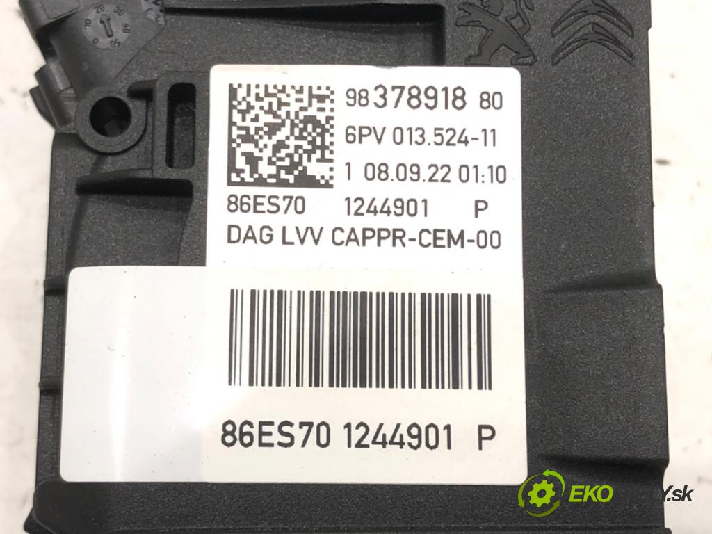 CITROEN C4 III (BA_, BB_, BC_) 2020 - 2022    1.2 PureTech 130 (BAHNSA, BAHNSB) 96 kW [130 KM] benzyna 2020 - 2022  potenciometr plynového pedálu 9837891880 (Pedály)