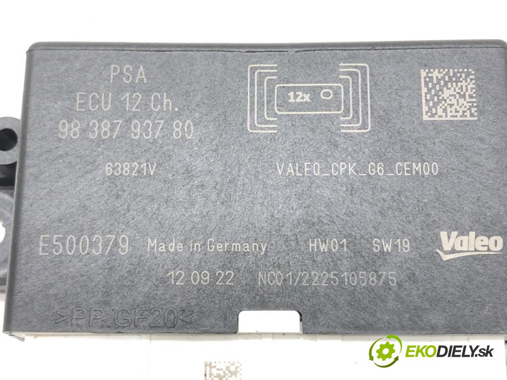 CITROEN C4 III (BA_, BB_, BC_) 2020 - 2022    1.2 PureTech 130 (BAHNSA, BAHNSB) 96 kW [130 KM] benzyna 2020 - 2022  modul PDC 9838793780 (Ostatní)
