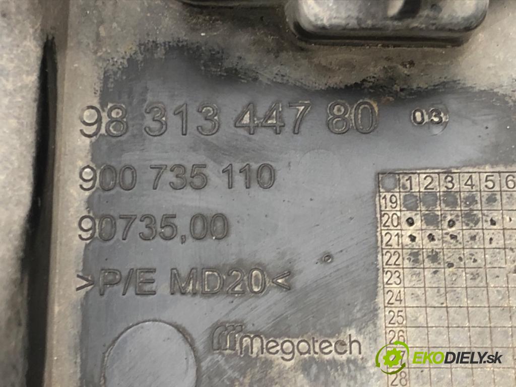 CITROEN C4 III (BA_, BB_, BC_) 2020 - 2022    1.2 PureTech 130 (BAHNSA, BAHNSB) 96 kW [130 KM] benzyna 2020 - 2022  Lišta blatníka zad pravá 9831344780 (Lišty)