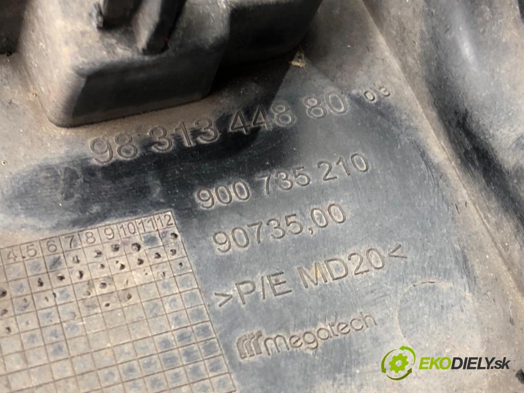 CITROEN C4 III (BA_, BB_, BC_) 2020 - 2022    1.2 PureTech 130 (BAHNSA, BAHNSB) 96 kW [130 KM] benzyna 2020 - 2022  Lišta blatníka zad ľavá strana 9831344880 (Lišty)