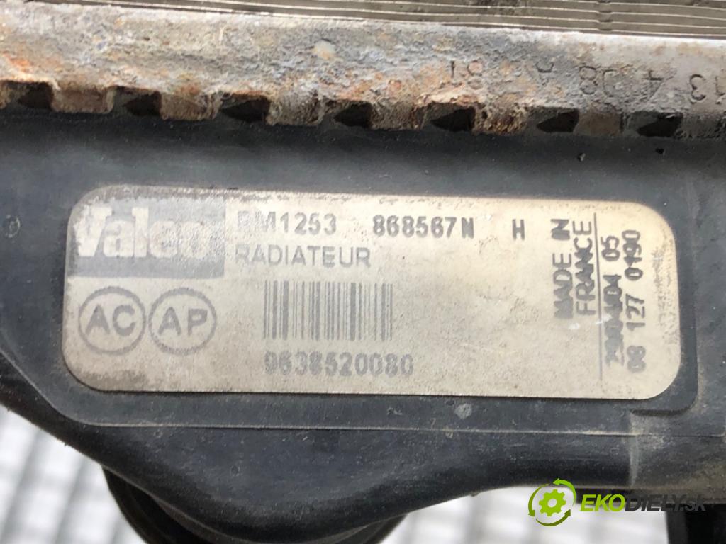 CITROEN C3 I (FC_, FN_) 2002 - 2022    1.4 i 54 kW [73 KM] benzyna 2002 - 2010  chladič vody  (Chladiče vody)