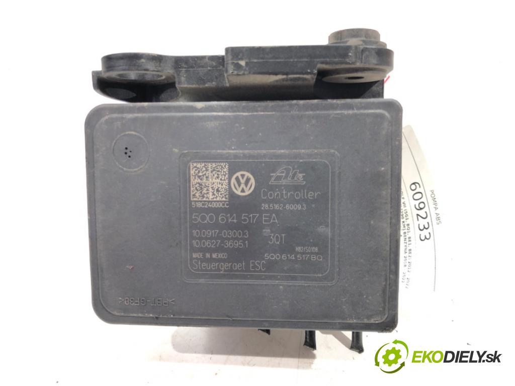 VW GOLF VII (5G1, BQ1, BE1, BE2) 2012 - 2022    2.0 GTI TCR 213 kW [290 KM] benzyna 2018 - 2022  Pumpa ABS 5Q0614517EA (Pumpy ABS)