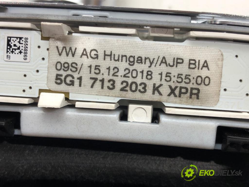 VW GOLF VII (5G1, BQ1, BE1, BE2) 2012 - 2022    2.0 GTI TCR 213 kW [290 KM] benzyna 2018 - 2022  Manžeta 5G1713203K (Rýchlostné páky / kulisy)