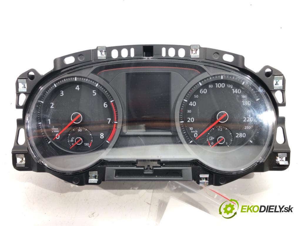 VW GOLF VII (5G1, BQ1, BE1, BE2) 2012 - 2022    2.0 GTI TCR 213 kW [290 KM] benzyna 2018 - 2022  Prístrojovka 5G1920756D (Prístrojové dosky, displeje)