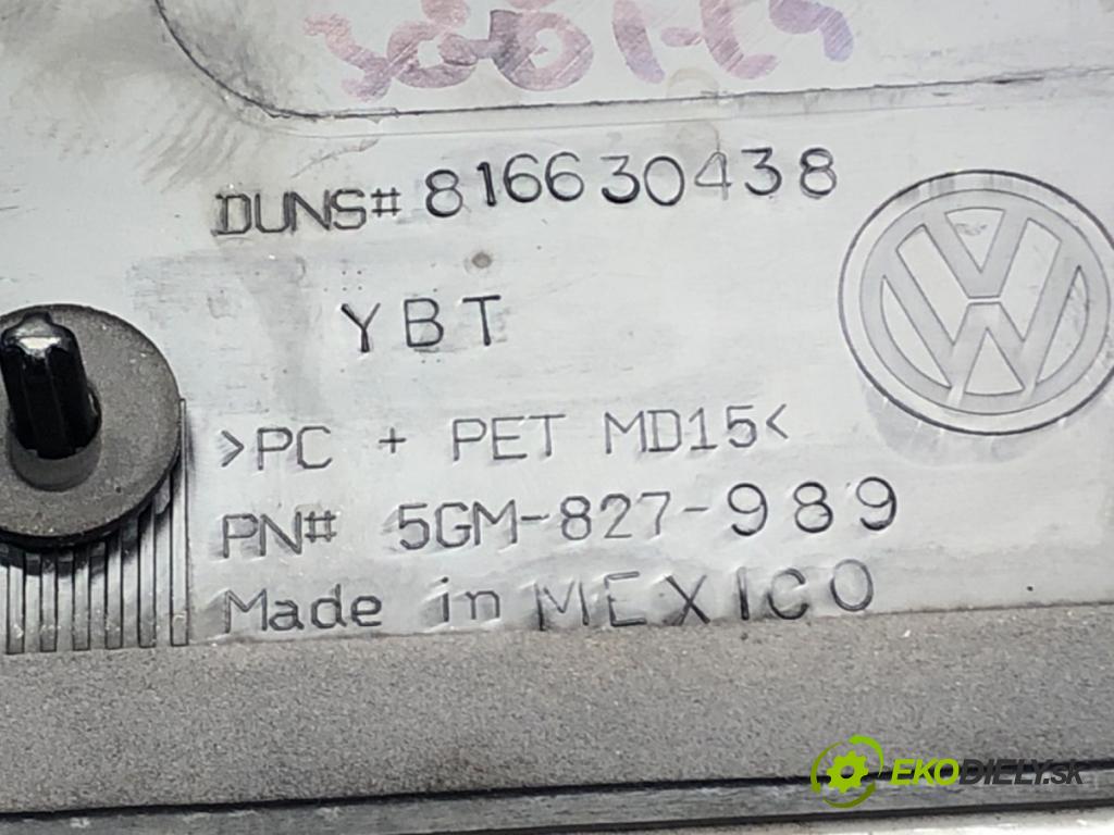 VW GOLF VII (5G1, BQ1, BE1, BE2) 2012 - 2022    2.0 GTI TCR 213 kW [290 KM] benzyna 2018 - 2022  Spoiler zad 5GM827989