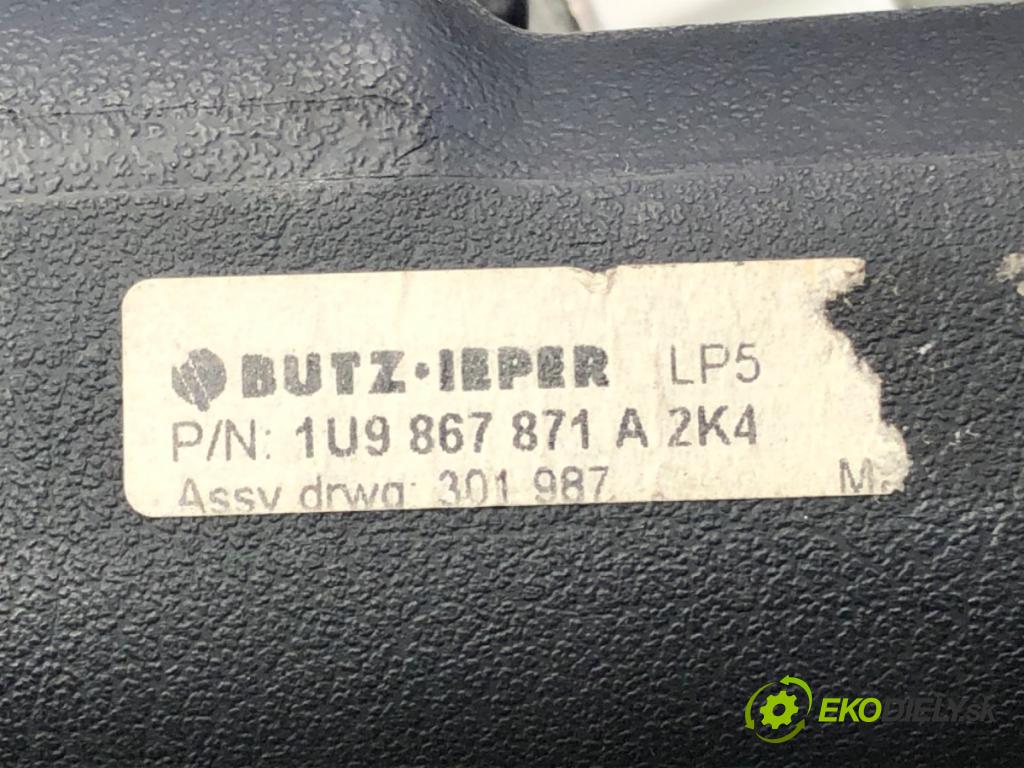 SKODA OCTAVIA I Combi (1U5) 1998 - 2010    1.6 75 kW [102 KM] benzyna 2000 - 2010  Roleta 1U9867871A (Rolety kufra)