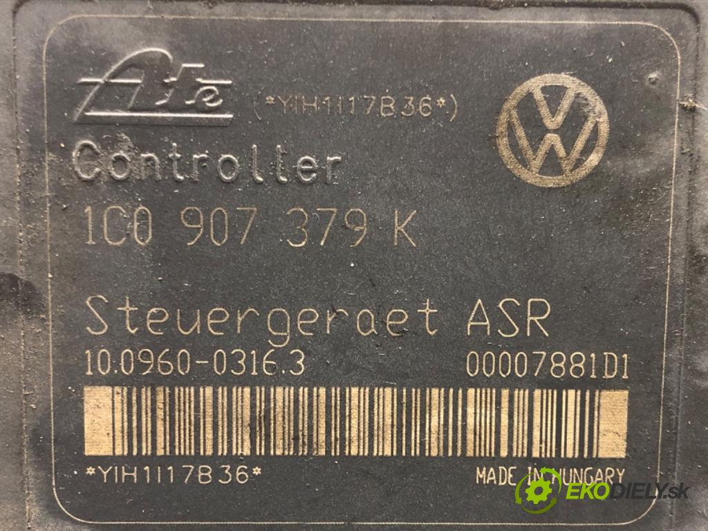SKODA OCTAVIA I Combi (1U5) 1998 - 2010    1.6 75 kW [102 KM] benzyna 2000 - 2010  Pumpa ABS 1C0907379K (Pumpy ABS)
