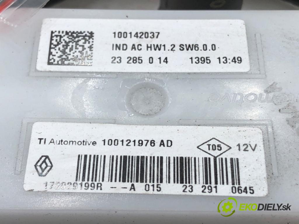RENAULT CAPTUR II 2020 - 2022    TCe 140 (HFN0) 103 kW [140 KM] benzyna 2020 - 2022  pumpa paliva 172029199R