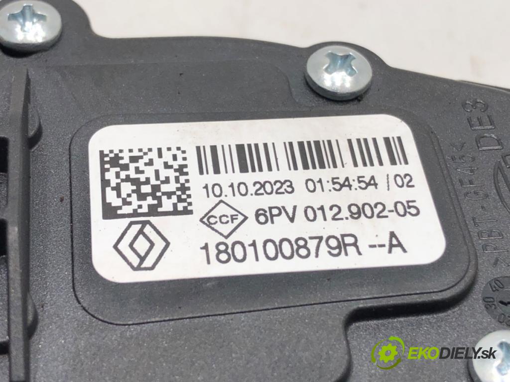 RENAULT CAPTUR II 2020 - 2022    TCe 140 (HFN0) 103 kW [140 KM] benzyna 2020 - 2022  Potenciometer plynu 6PV01290205 180100879R (Pedále)
