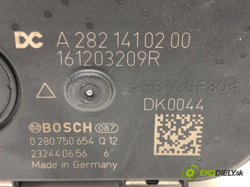 RENAULT CAPTUR II 2020 - 2022    TCe 140 (HFN0) 103 kW [140 KM] benzyna 2020 - 2022  škrtíci klapka A2821410200 (Škrticí klapky)