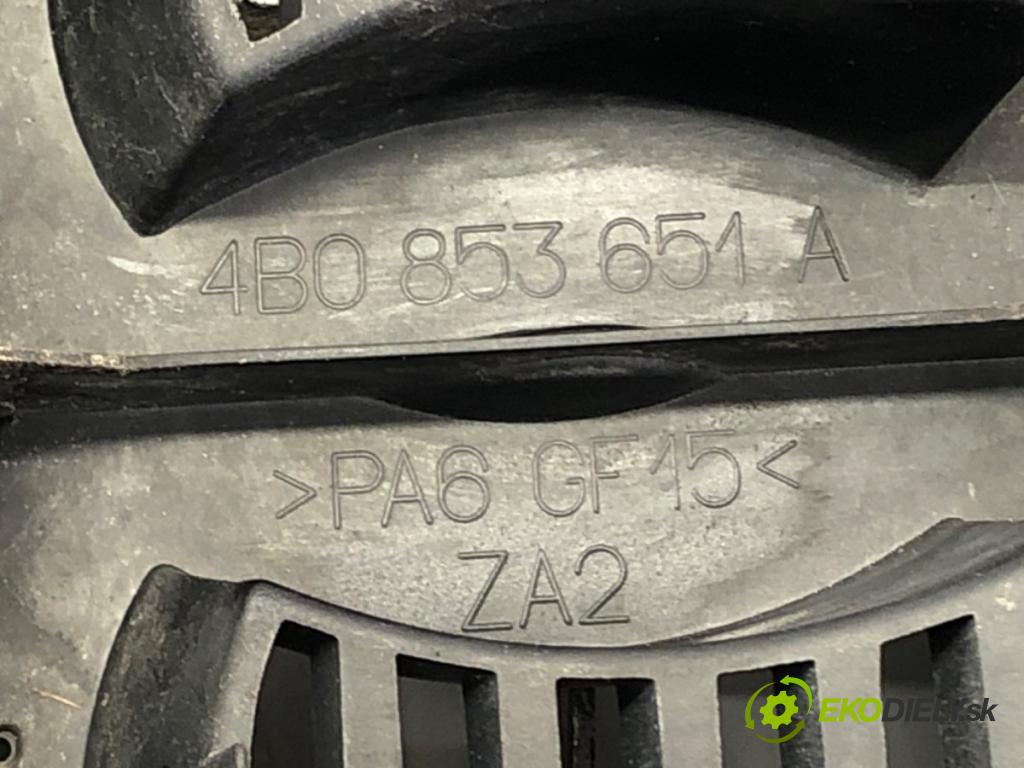 AUDI A6 C5 (4B2) 1997 - 2005    1.8 T 110 kW [150 KM] benzyna 1997 - 2005  mřížka maska  (Mřížky (masky) chladičů)