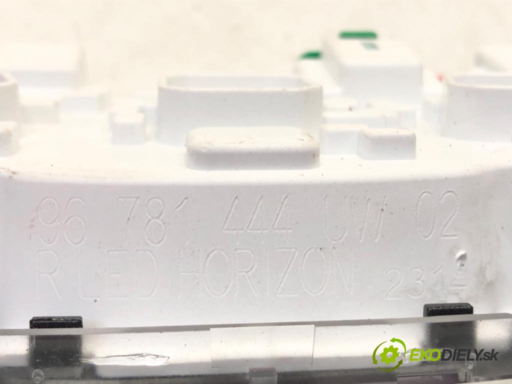 CITROEN C4 III (BA_, BB_, BC_) 2020 - 2022    1.2 PureTech 130 (BAHNSA, BAHNSB) 96 kW [130 KM] benzyna 2020 - 2022  svetlo stropné 96781444UW (Osvetlenie interiéru)