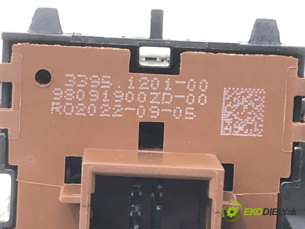 CITROEN C4 III (BA_, BB_, BC_) 2020 - 2022    1.2 PureTech 130 (BAHNSA, BAHNSB) 96 kW [130 KM] benzyna 2020 - 2022  přepínač nastavení zpětných zrcátek 98091900ZD (Ovládaní topení a přepínače)