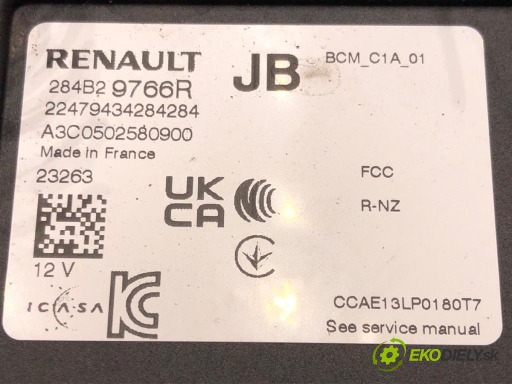 RENAULT CAPTUR II 2020 - 2022    TCe 140 (HFN0) 103 kW [140 KM] benzyna 2020 - 2022  modul BCM 284B29766R (Ostatní)