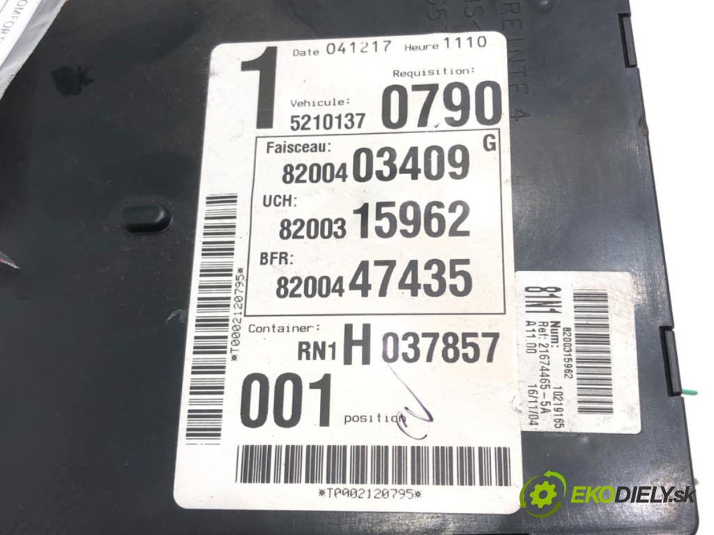 RENAULT ESPACE IV (JK0/1_) 2002 - 2022    2.0 (JK09) 100 kW [136 KM] benzyna 2002 - 2015  Modul komfortu 8200315962 (Moduly komfortu)