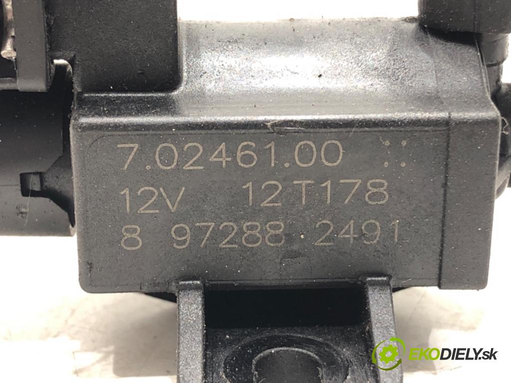 OPEL ASTRA J Sports Tourer (P10) 2010 - 2015    1.7 CDTI (35) 81 kW [110 KM] olej napędowy 2010 - 2015  Ventil tlaku 8972882491 (Ventily)