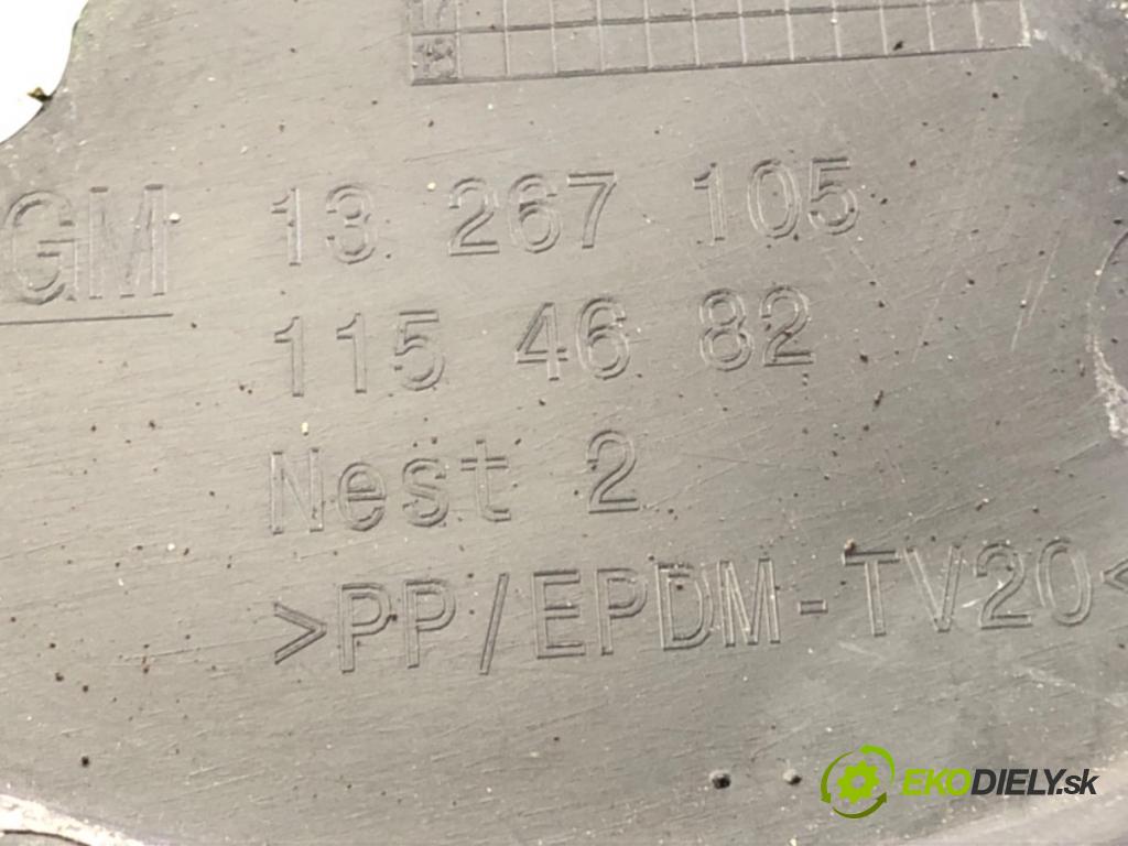 OPEL ASTRA J Sports Tourer (P10) 2010 - 2015    1.7 CDTI (35) 81 kW [110 KM] olej napędowy 2010 - 2015  Torpédo, plast pod čelné okno 13267105 (Torpéda)