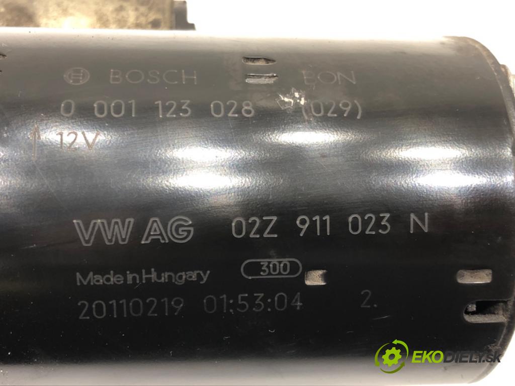 VW POLO V (6R1, 6C1) 2009 - 2022    1.6 TDI 77 kW [105 KM] olej napędowy 2009 - 2022  Štartér 0001123028 (Štartéry)
