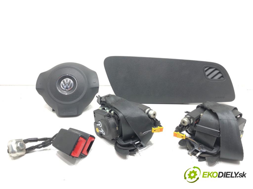 VW POLO V (6R1, 6C1) 2009 - 2022    1.6 TDI 77 kW [105 KM] olej napędowy 2009 - 2022  AirBag volantu spolujazdca pasy 5K0880201K 6R0880204