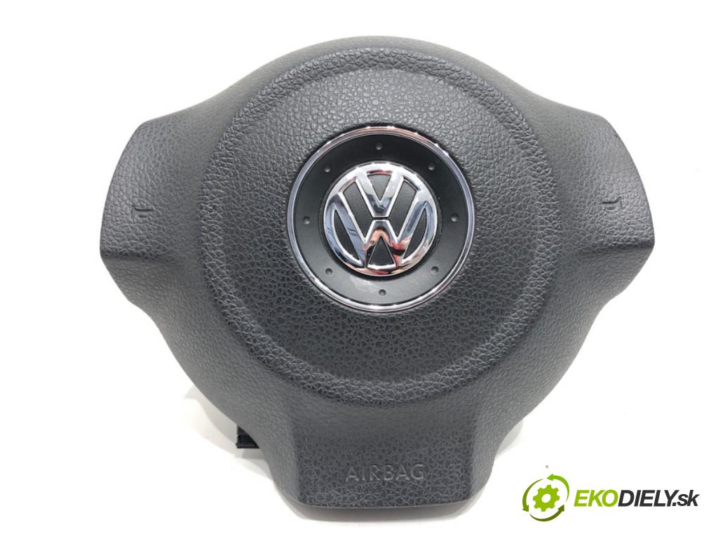 VW POLO V (6R1, 6C1) 2009 - 2022    1.6 TDI 77 kW [105 KM] olej napędowy 2009 - 2022  AirBag volantu spolujazdca pasy 5K0880201K 6R0880204