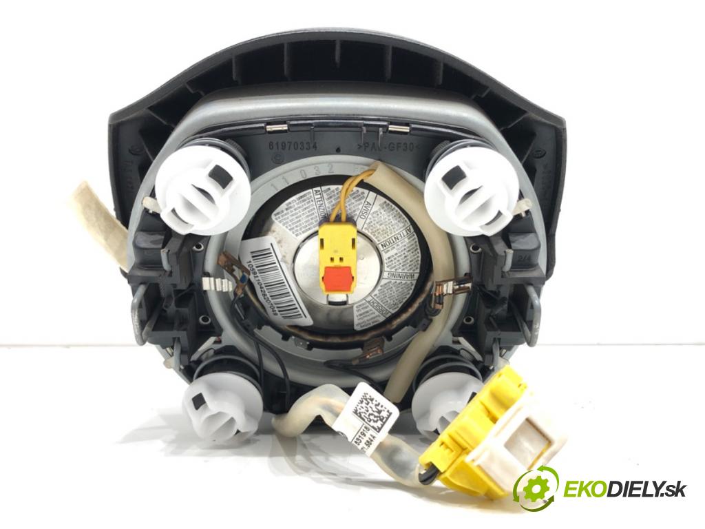 VW POLO V (6R1, 6C1) 2009 - 2022    1.6 TDI 77 kW [105 KM] olej napędowy 2009 - 2022  AirBag volantu spolujazdca pasy 5K0880201K 6R0880204