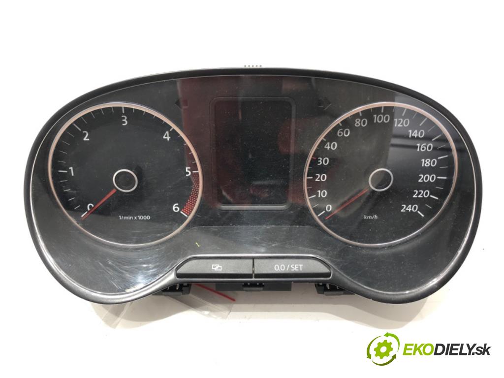 VW POLO V (6R1, 6C1) 2009 - 2022    1.6 TDI 77 kW [105 KM] olej napędowy 2009 - 2022  Prístrojovka 6R0920861F (Prístrojové dosky, displeje)