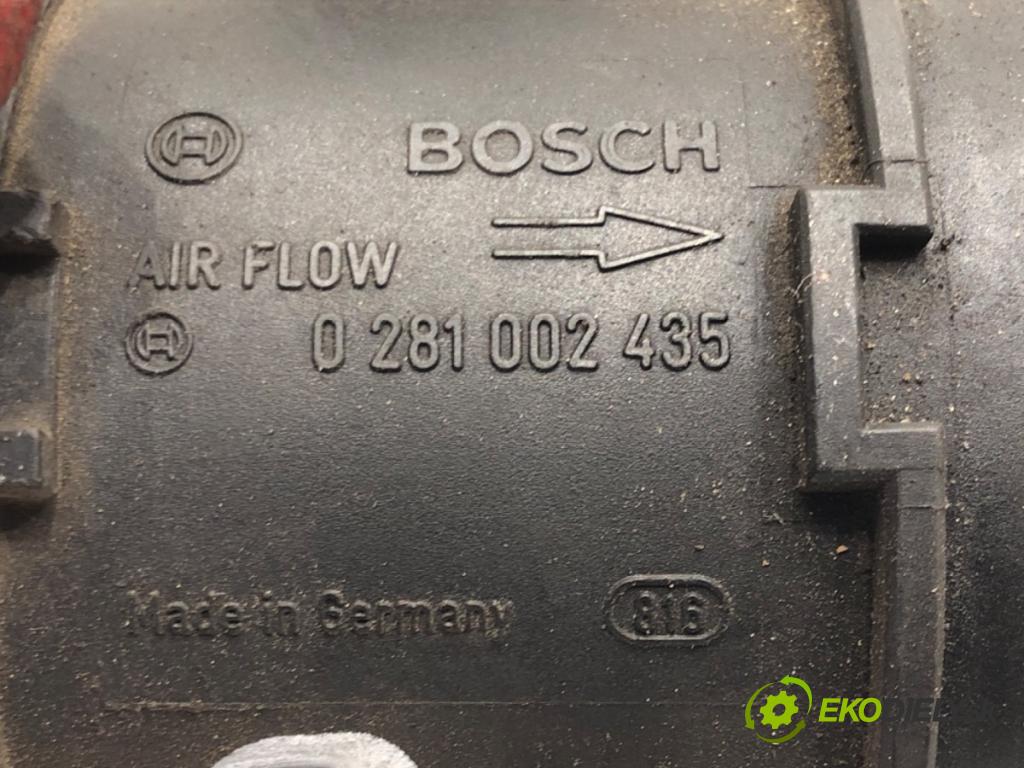 PORSCHE CAYENNE (9PA) 2002 - 2010    S 4.5 250 kW [340 KM] benzyna 2002 - 2007  Váha vzduchu 0281002435 (Váhy vzduchu)