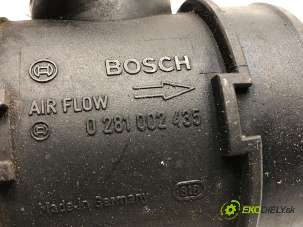 PORSCHE CAYENNE (9PA) 2002 - 2010    S 4.5 250 kW [340 KM] benzyna 2002 - 2007  Váha vzduchu 0281002435 (Váhy vzduchu)