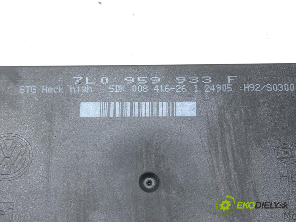 PORSCHE CAYENNE (9PA) 2002 - 2010    S 4.5 250 kW [340 KM] benzyna 2002 - 2007  Modul komfortu 7L0959933F (Moduly komfortu)