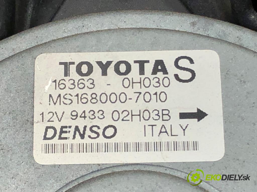 TOYOTA AVENSIS (_T25_) 2003 - 2008    2.0 (AZT250_) 108 kW [147 KM] benzyna 2003 - 2008  Ventilátor klimatizácie 16363-0H030 (Ventilátory chladičov klimatizácie)