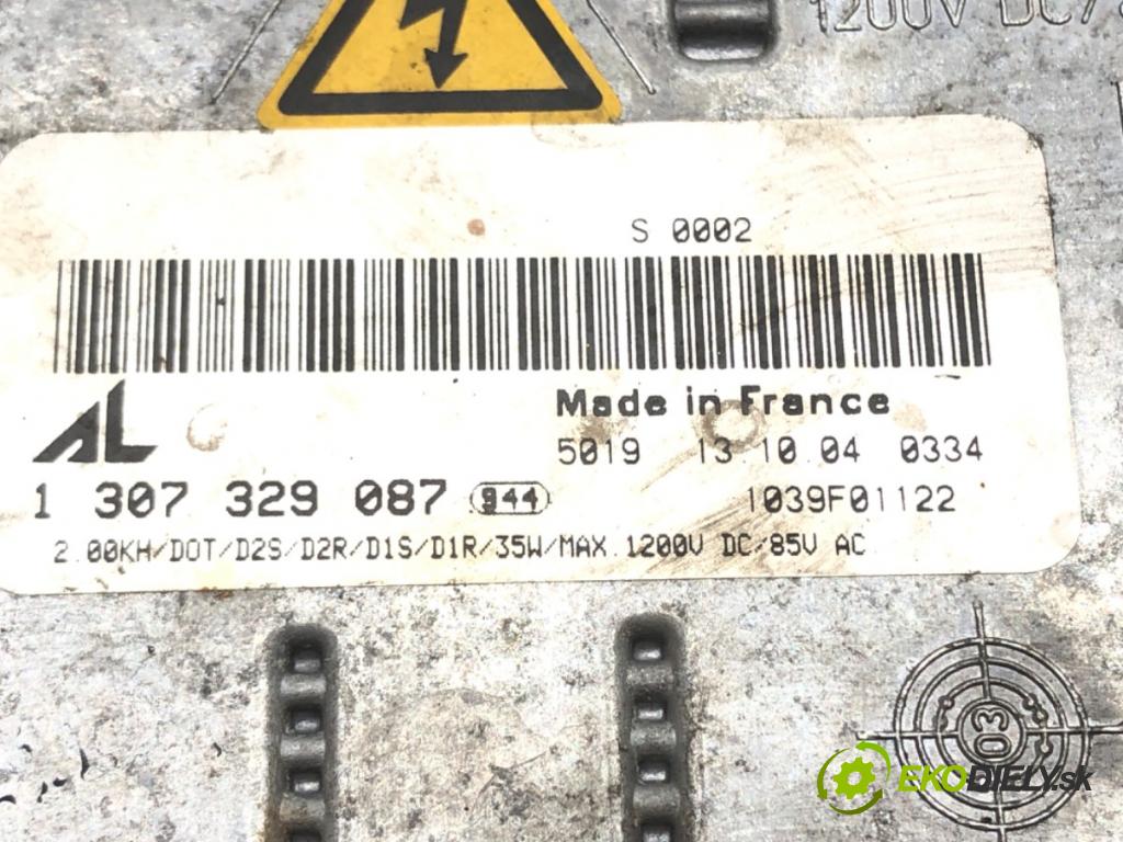 MERCEDES-BENZ KLASA S (W220) 1998 - 2005    S 320 CDI (220.025, 220.125) 150 kW [204 KM] olej napędowy 2002 - 2005  Menič XENON 1307329087 (Riadiace jednotky xenónu)