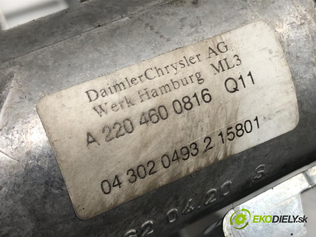 MERCEDES-BENZ KLASA S (W220) 1998 - 2005    S 320 CDI (220.025, 220.125) 150 kW [204 KM] olej napędowy 2002 - 2005  Hriadeľ, tyč volantu A2204600816 (Tyče riadenia (volantu))