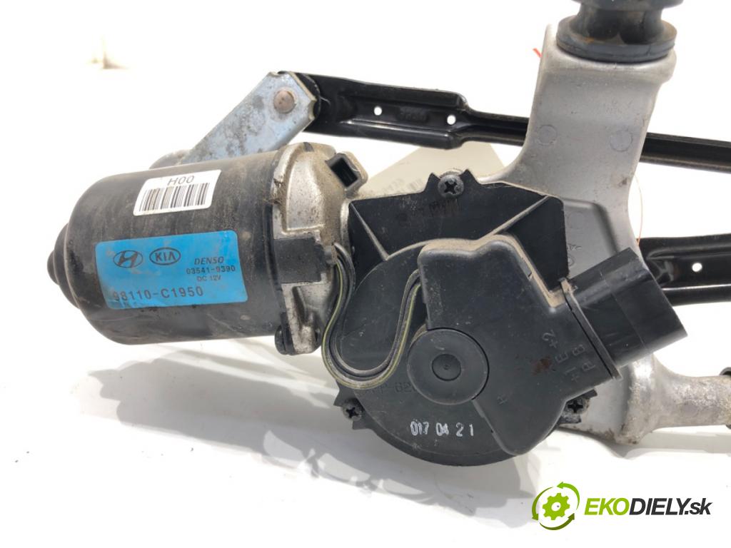 KIA RIO IV (YB, SC, FB) 2017 - 2022    1.25 LPG 60 kW [82 KM] Benzyna / gaz samochodowy (LPG) 2020 - 2022  Mechanizmus stieračov predný 03541-9390 (Motorčeky stieračov predné)