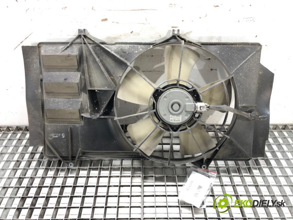 TOYOTA YARIS (_P1_) 1999 - 2005    1.4 D-4D (NLP10_) 55 kW [75 KM] olej napędowy 2001 - 2005  Ventilátor chladiča  (Ventilátory)
