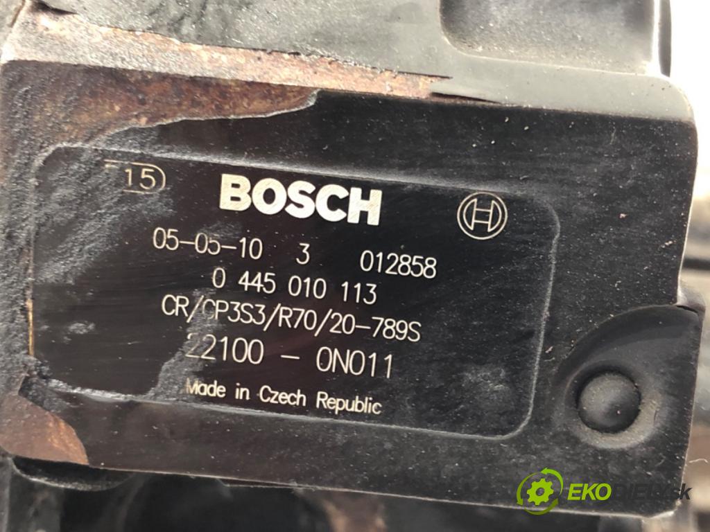 TOYOTA YARIS (_P1_) 1999 - 2005    1.4 D-4D (NLP10_) 55 kW [75 KM] olej napędowy 2001 - 2005  Pumpa vstrekovacia 04450101132 2100-0N011 (Vstrekovacie čerpadlá)