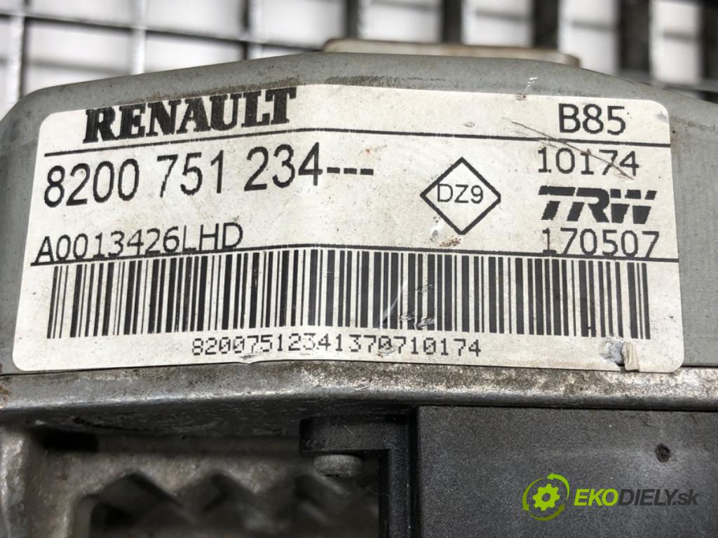 RENAULT CLIO III (BR0/1, CR0/1) 2005 - 2014    1.2 16V (BR02, BR0J, BR11, CR02, CR0J, CR11) 55 kW [75 KM] benzyna 2005 - 2014  Pumpa servočerpadlo 8200751234 (Servočerpadlá, pumpy riadenia)