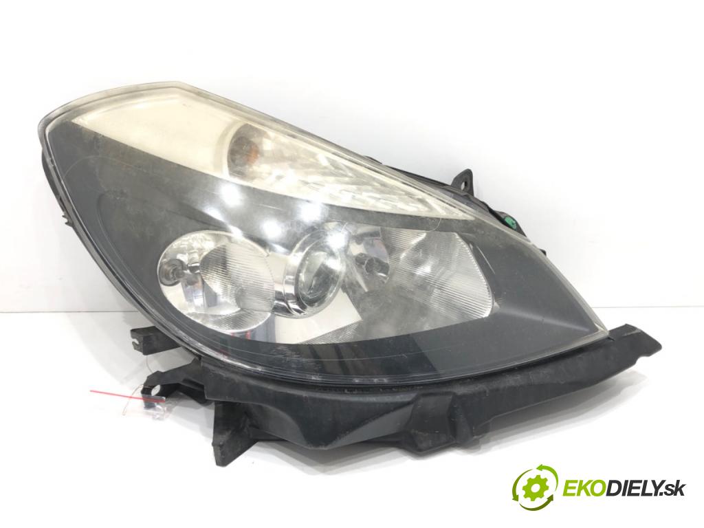 RENAULT CLIO III (BR0/1, CR0/1) 2005 - 2014    1.2 16V (BR02, BR0J, BR11, CR02, CR0J, CR11) 55 kW [75 KM] benzyna 2005 - 2014  Svetlomet pravy predný 7701061076