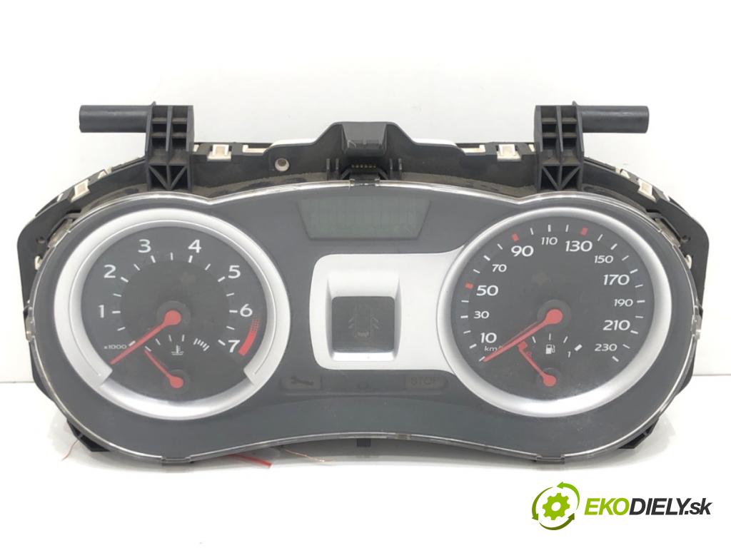 RENAULT CLIO III (BR0/1, CR0/1) 2005 - 2014    1.2 16V (BR02, BR0J, BR11, CR02, CR0J, CR11) 55 kW [75 KM] benzyna 2005 - 2014  Prístrojovka 8200715181L (Prístrojové dosky, displeje)