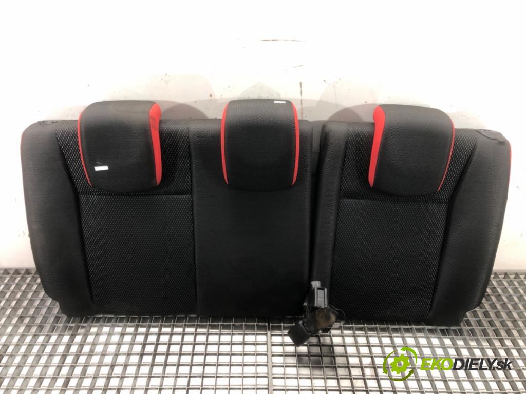 RENAULT CLIO III (BR0/1, CR0/1) 2005 - 2014    1.2 16V (BR02, BR0J, BR11, CR02, CR0J, CR11) 55 kW [75 KM] benzyna 2005 - 2014  Sedadlo druhý rad