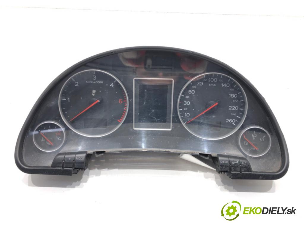AUDI A4 B6 (8E2) 2000 - 2005    1.9 TDI 96 kW [130 KM] olej napędowy 2000 - 2004  Prístrojovka 8E0920900K (Prístrojové dosky, displeje)