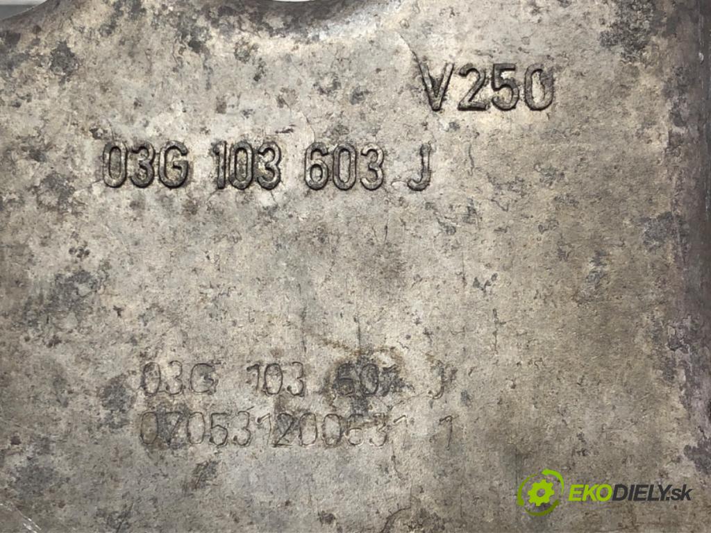 AUDI A6 C6 (4F2) 2004 - 2011    2.0 TDI 103 kW [140 KM] olej napędowy 2004 - 2008  MISKA: olejová 03G103603J (Olejové vane)