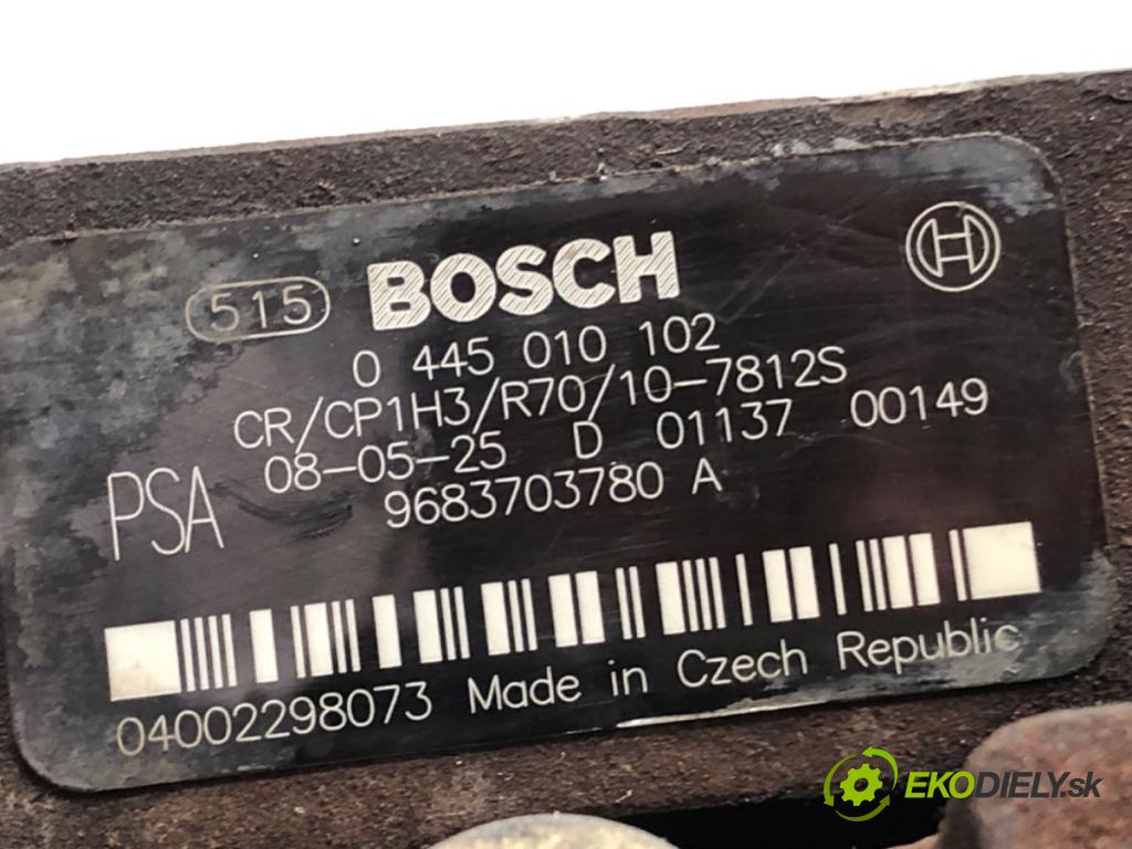 PEUGEOT 407 (6D_) 2004 - 2011    1.6 HDi 110 (6D9HZC, 6D9HYC) 80 kW [109 KM] olej napędowy 2004 - 2010  Pumpa vstrekovacia 0445010102 (Vstrekovacie čerpadlá)