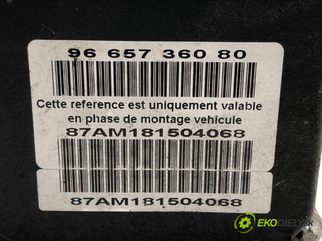 PEUGEOT 407 (6D_) 2004 - 2011    1.6 HDi 110 (6D9HZC, 6D9HYC) 80 kW [109 KM] olej napędowy 2004 - 2010  Pumpa ABS 9665736080 (Pumpy ABS)