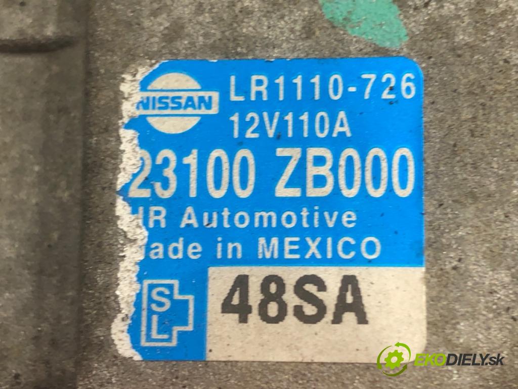 NISSAN ALTIMA (L31) 2001 - 2007    2.5 131 kW [178 KM] benzyna 2001 - 2006  Alternátor 23100ZB000 (Alternátory)
